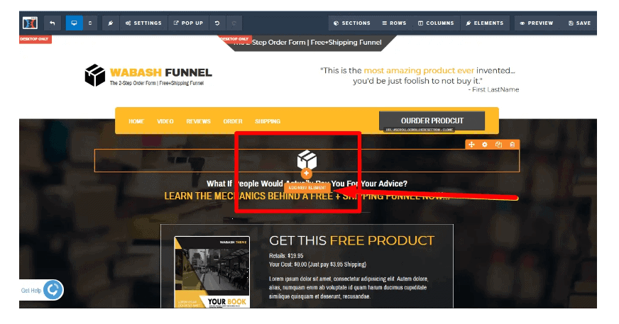 Clickfunnels how to add images
