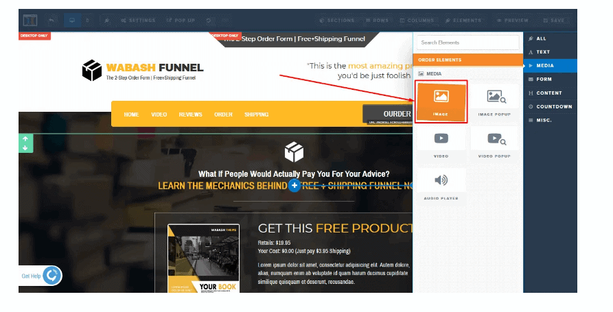 how-to-add-images-to-funnel