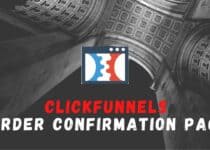 Clickfunnels Order Confirmation Page